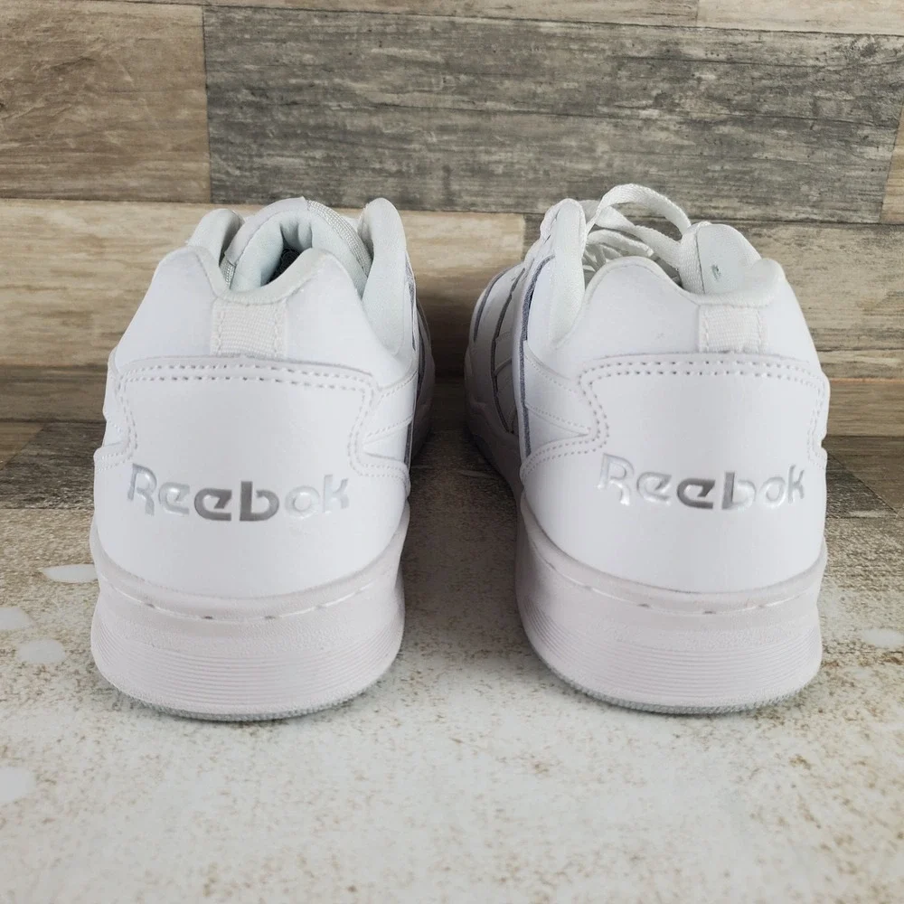 Reebok Work BB4500 Mens Work Shoes Sz 8 W White Lace Up Composite Toe Sneakers